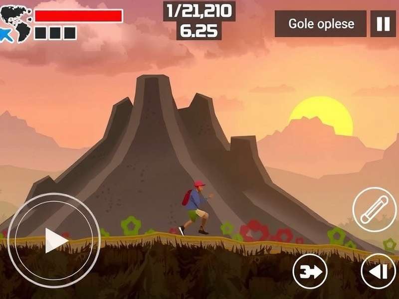 Hill Walk Marathon Hyderabad Game Screenshot